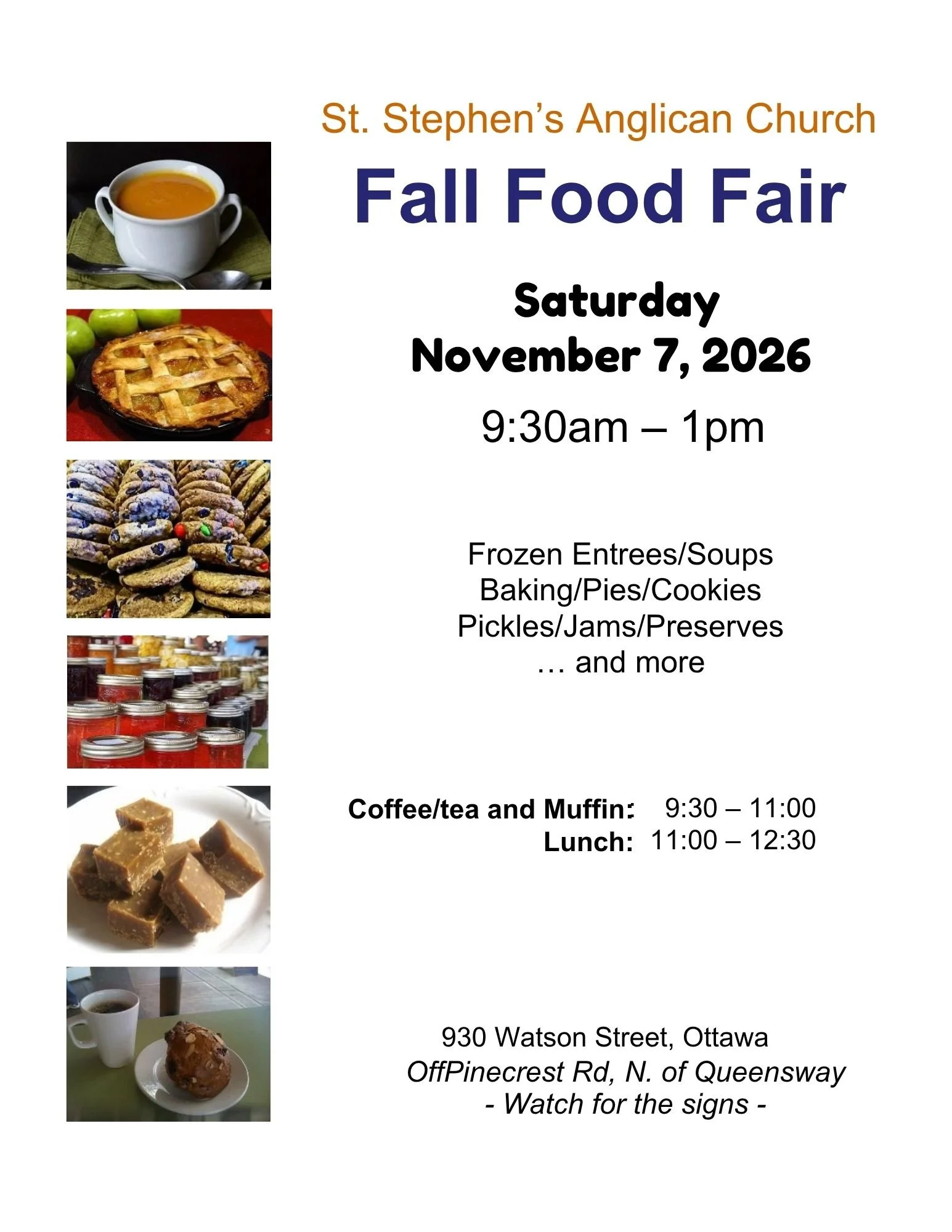 Fall Food Fair