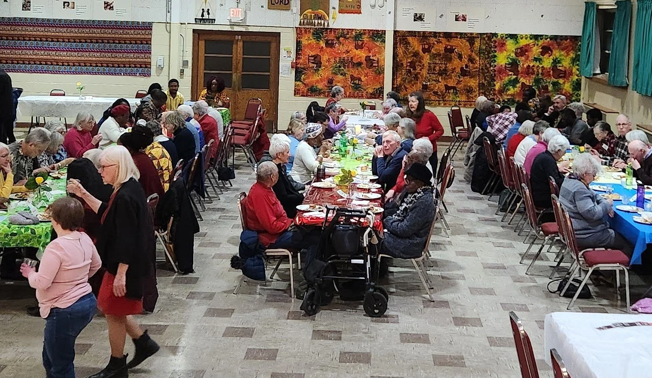 Christmas Potluck following the service