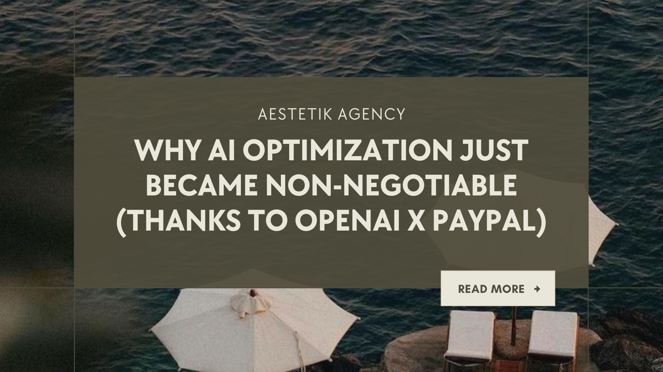 Why AI Optimization Just Became Non-Negotiable (Thanks to OpenAI x PayPal)