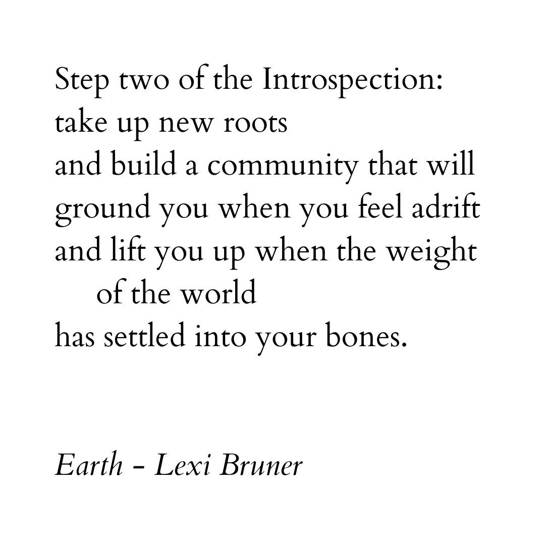 Section two of The Year I Was Everything is titled &quot;Earth.&quot; Here is a look at the section's opening poem!
.
.
.
#Books #Bookstagram #Poem #Poetry #Earth #Nature #Healing #HealingJourney #Introspection #Roots #MentalHealth #WritersOfInstagra