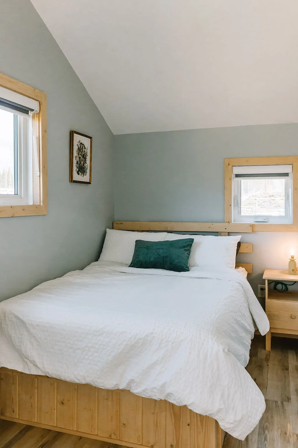double bed - main floor