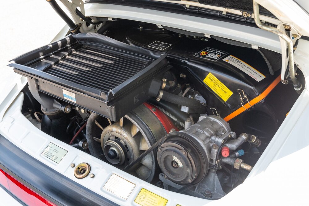1989 Porsche 930 Turbo Cabriolet Engine