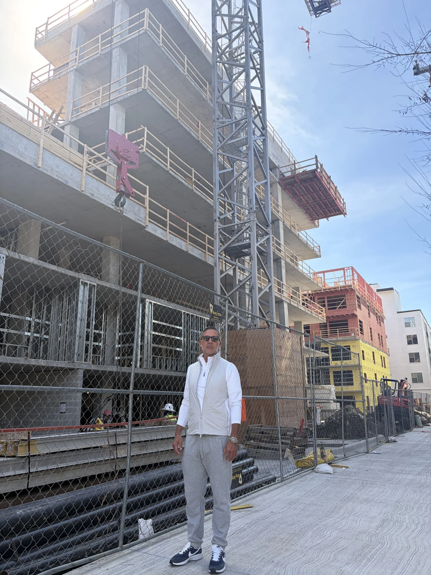 Paul Gravette at the Leopold at Knox site in Dallas