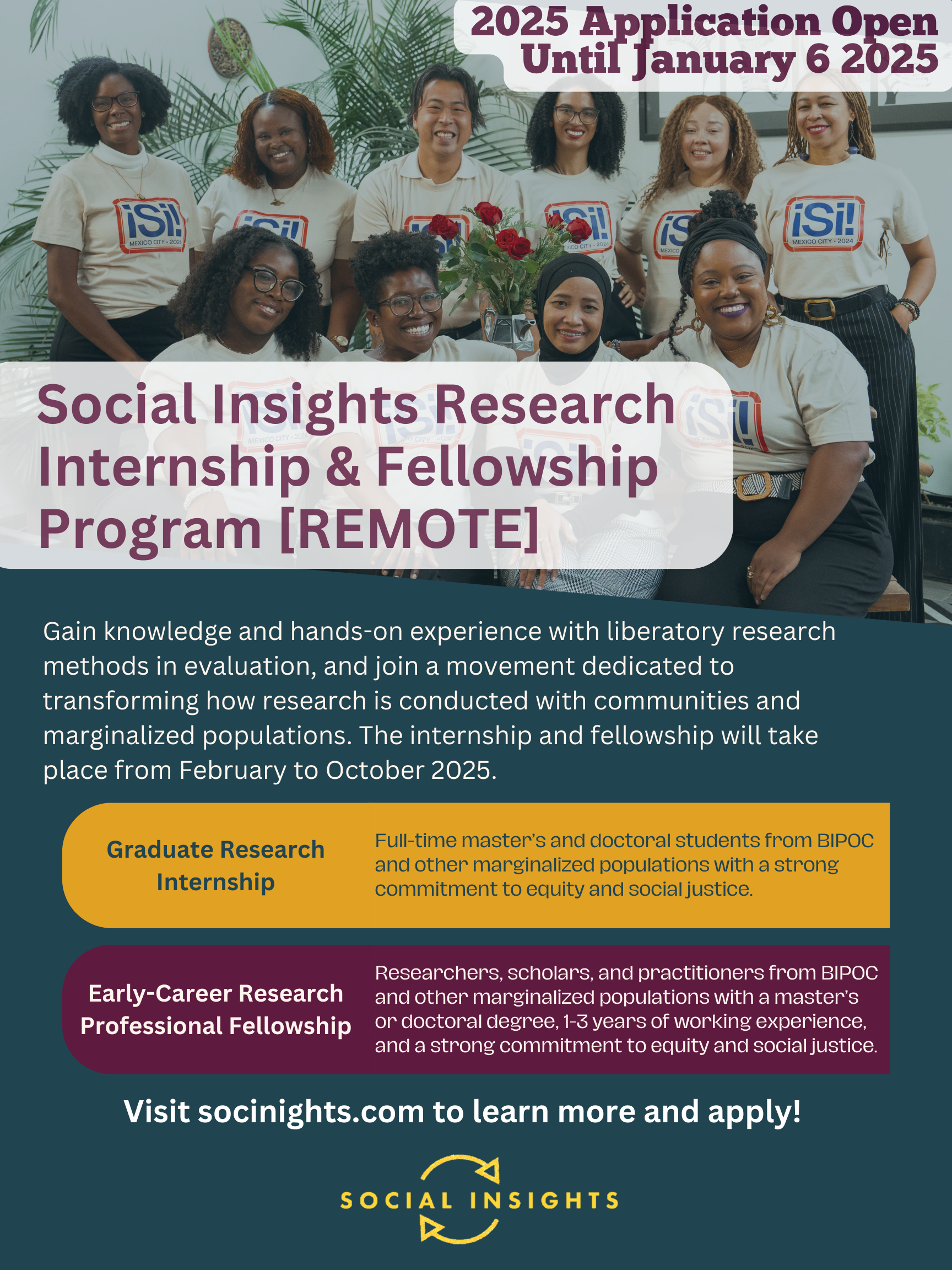 Internship & Fellowship Program (Copy) — Social Insights Research