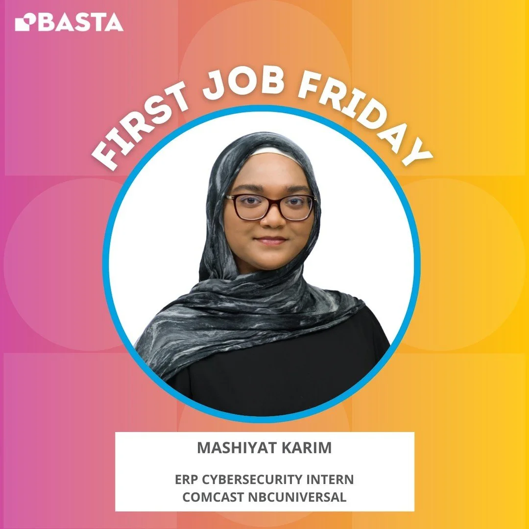 🌟Basta is proud to celebrate Mashiyat Karim, who will be joining Comcast NBCUniversal as a Cybersecurity Intern for Summer 2026! 🔐✨

This was the first internship Mashiyat applied to, and in her words, &ldquo;it feels surreal to see the fruits of m