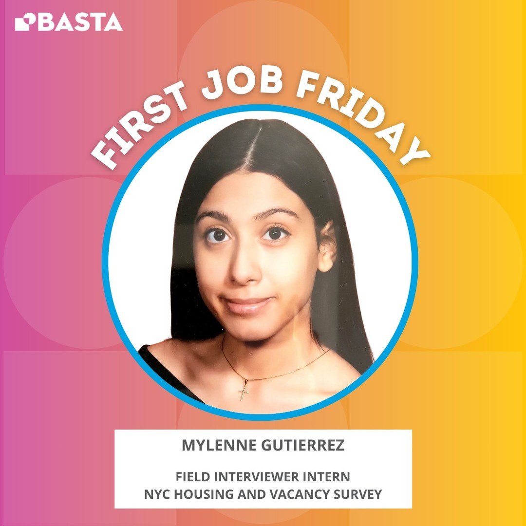 🎉 Basta is proud to celebrate Mylenne Gutierrez, who is stepping into an exciting role as a Field Interviewer for the 2026 New York City Housing and Vacancy Survey (NYCHVS)! 🏙️

&ldquo;This internship means gaining hands-on experience while contrib
