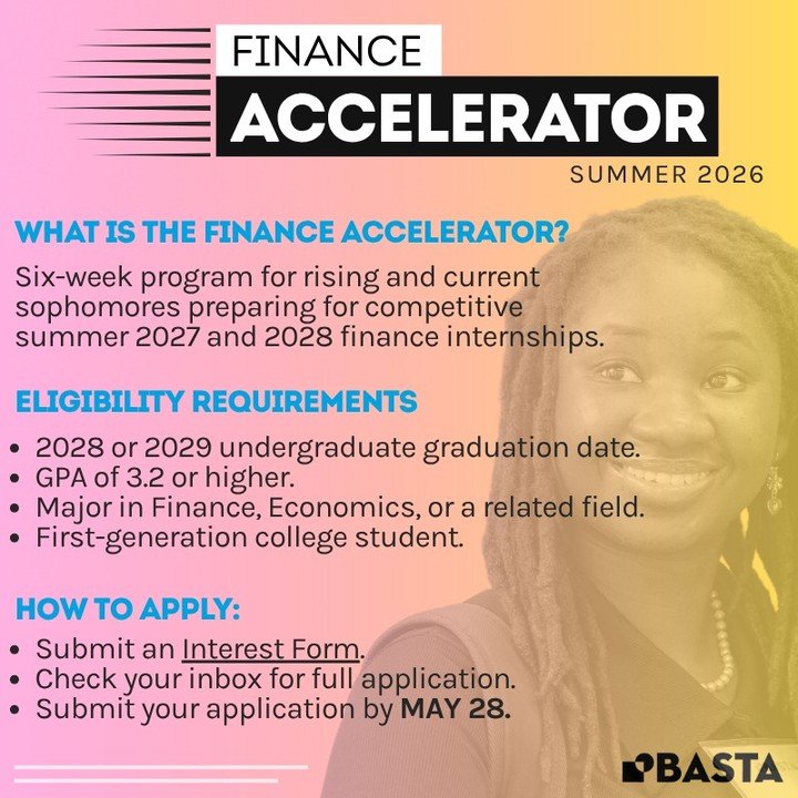 Calling all rising and current sophomores in Charlotte and the surrounding areas!

Breaking into finance takes more than interest. Recruiting timelines start early, interviews require field-specific preparation, and exposure to professionals across t