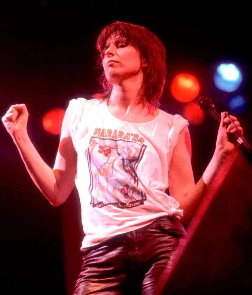 #artistoftheday Extra: Chrissie Hynde. Born in Akron, Ohio, in 1951, she is the lead singer, guitarist, and primary songwriter of the rock band The Pretenders. After moving to London in the 1970s and immersing herself in the punk scene, she formed th