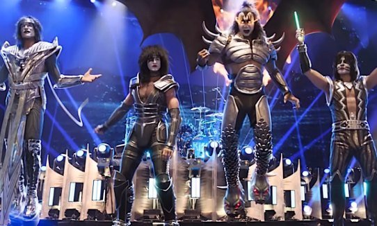 #GeneSimmons and #PaulStanley have begun talking up the forthcoming #KISS avatar show set to launch two years from now which will include new, never-before-heard KISS songs and will be hosted in a bespoke theatre in #LasVegas with avatars created by 