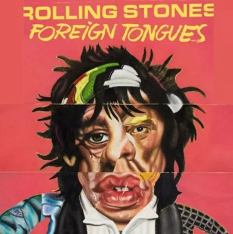 The #RollingStones seem to have confirmed the title and cover art for their upcoming studio album when #MickJagger, #KeithRichards and #RonWood each posted what appears to be 1/3 of an album cover Saturday on their #Instagram accounts, with each piec