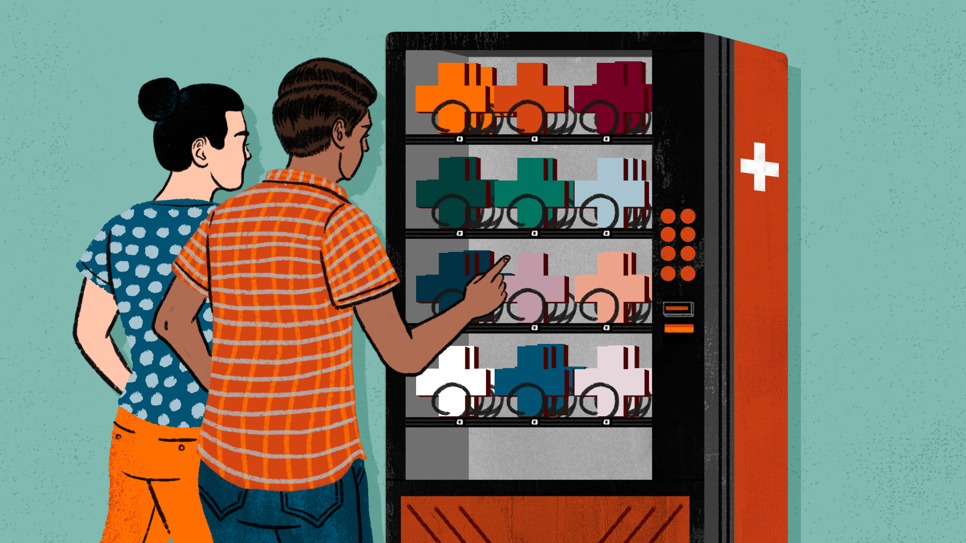 Illustration by Daniel Fishel / Would you consider leaving your job if health insurance weren’t a factor?