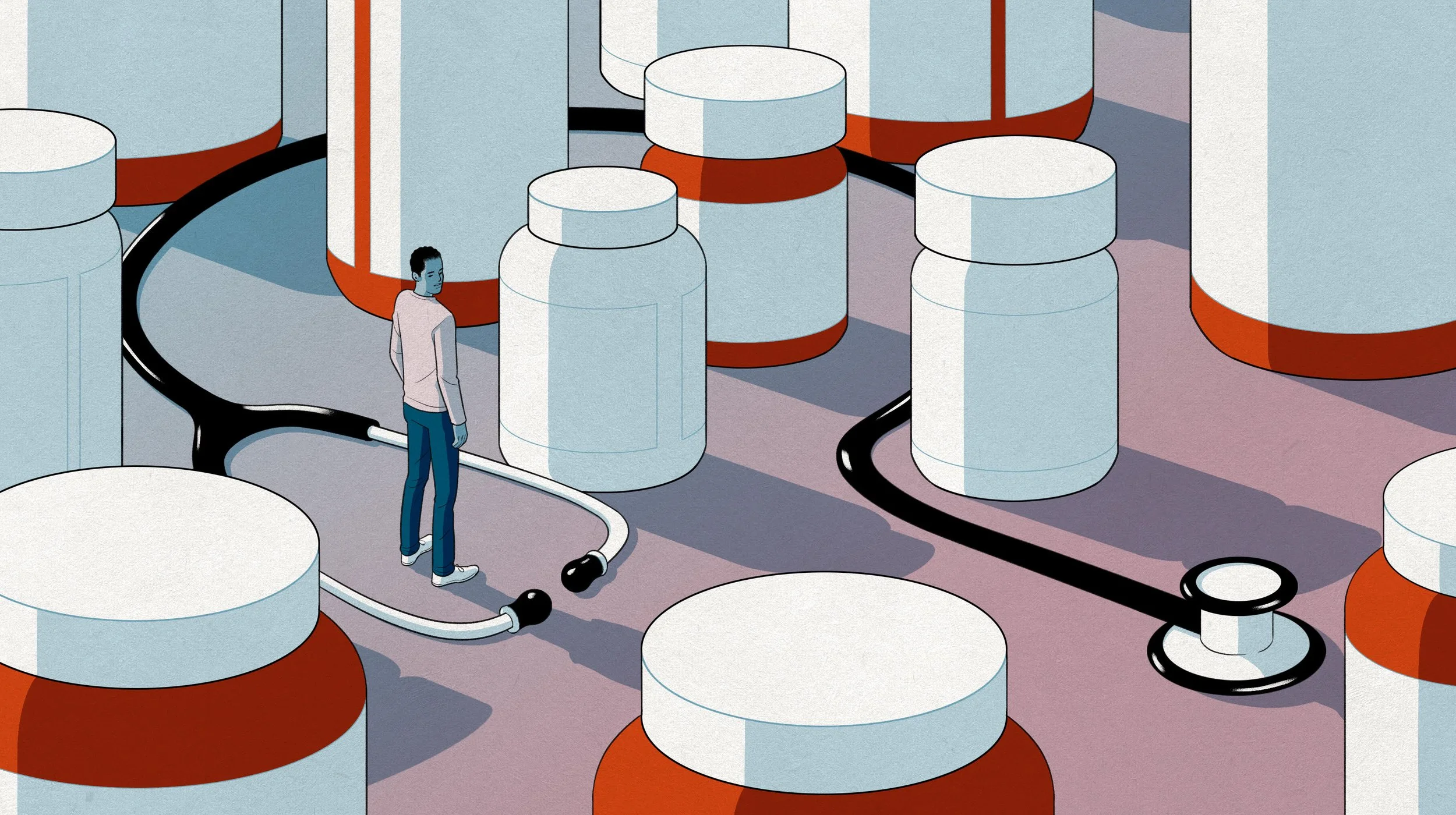 Illustration by Anuj Shrestha / A state-by-state guide to Medicaid