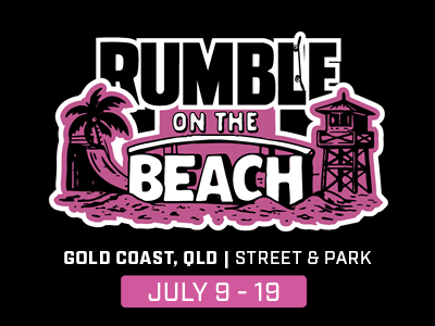 Rumble on the Beach Event, Gold Coast, QLD July 9 - 19