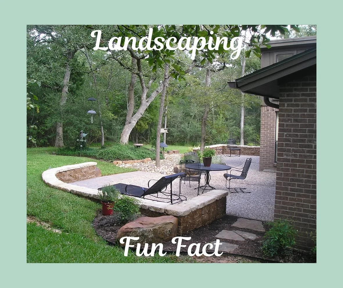 Did you already know this latest #landscaping #funfact or did we teach you something new? If you ever win a trivia game or know the answer on jeopardy, we hope we were able to help 😅 #landscape #design #smallbusiness #aggieownedandoperated