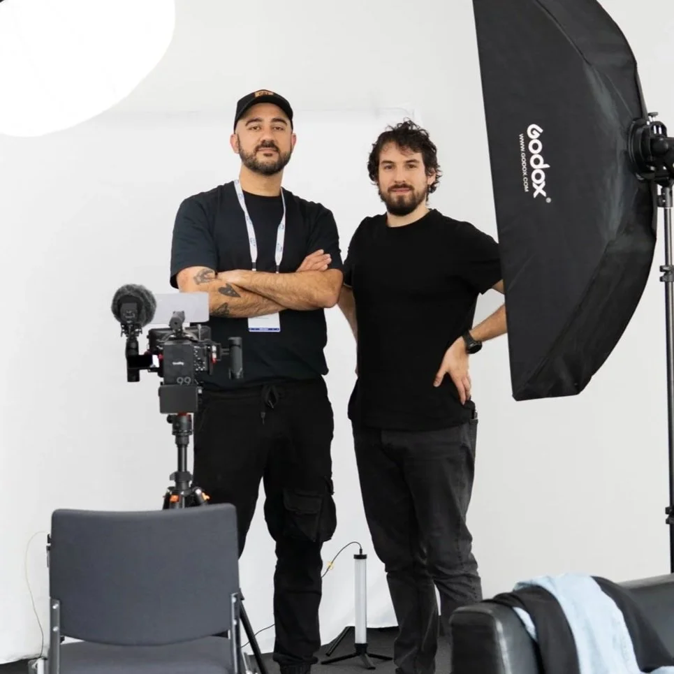 Filmmaker and photographer at a corporate SAP event in Spain.