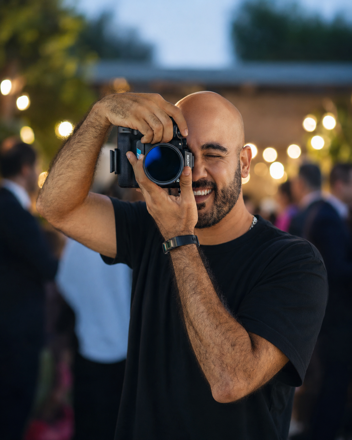 Fotógrafo de eventos en Madrid de Yussef Co. cubriendo una fiesta corporativa