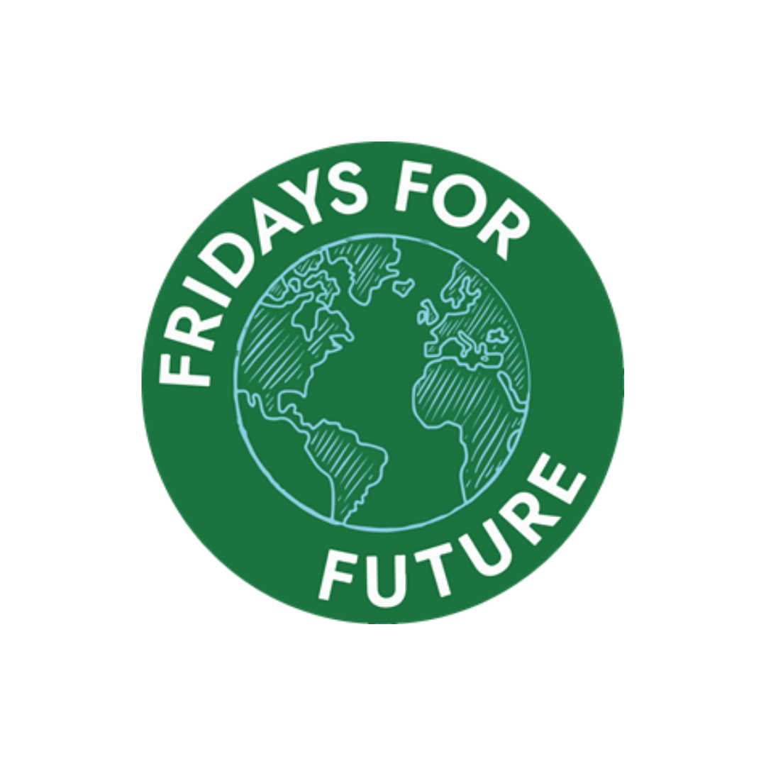 Fridays for future logo, empresa con la que hemos trabajado.