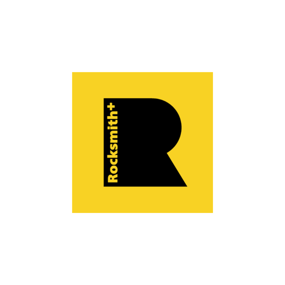 Rocksmith Logo, empresa con la que hemos trabajado.