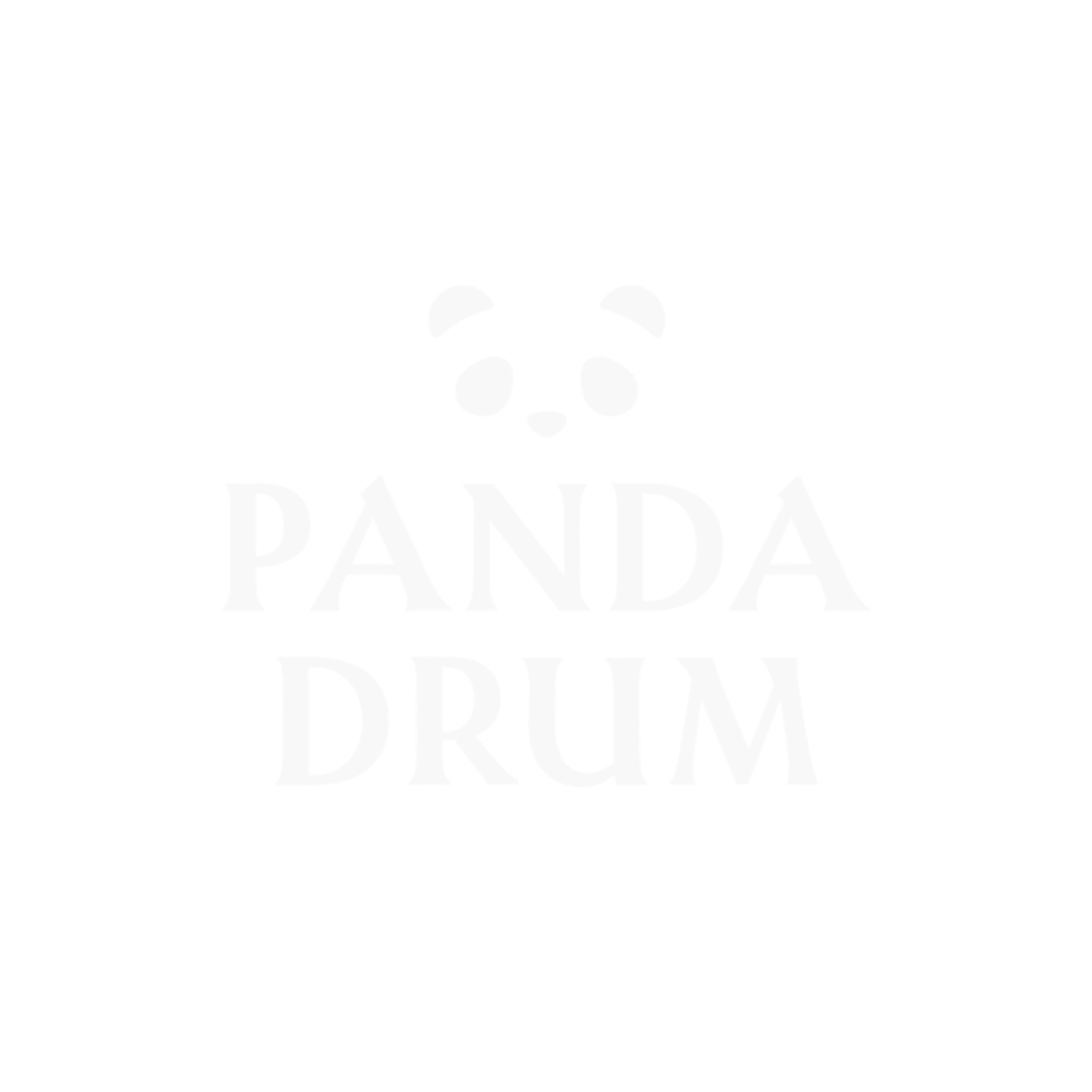 Panda Drum logo, empresa con la que hemos trabajado.