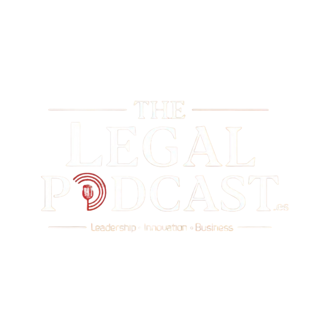 The Legal Podcast logo, empresa con la que hemos trabajado.