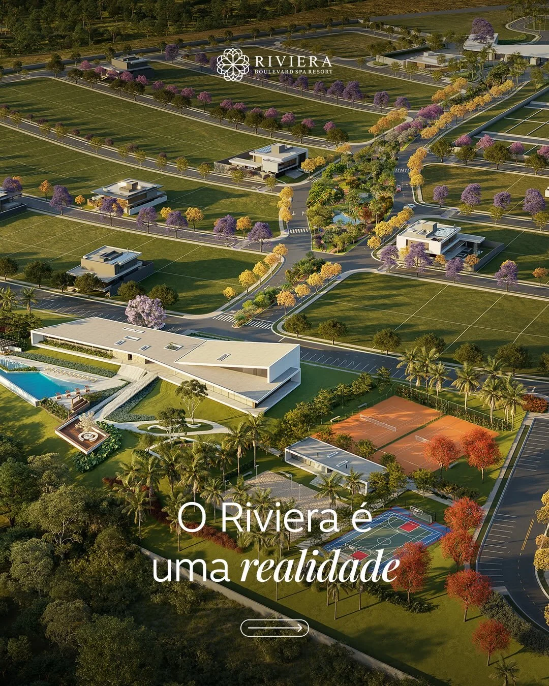 A cada nova etapa, aquilo que foi cuidadosamente projetado come&ccedil;a a revelar a dimens&atilde;o do que est&aacute; sendo constru&iacute;do em Ponta Por&atilde;.

Arquitetura, natureza, lazer e escolhas que traduzem um padr&atilde;o pensado para 