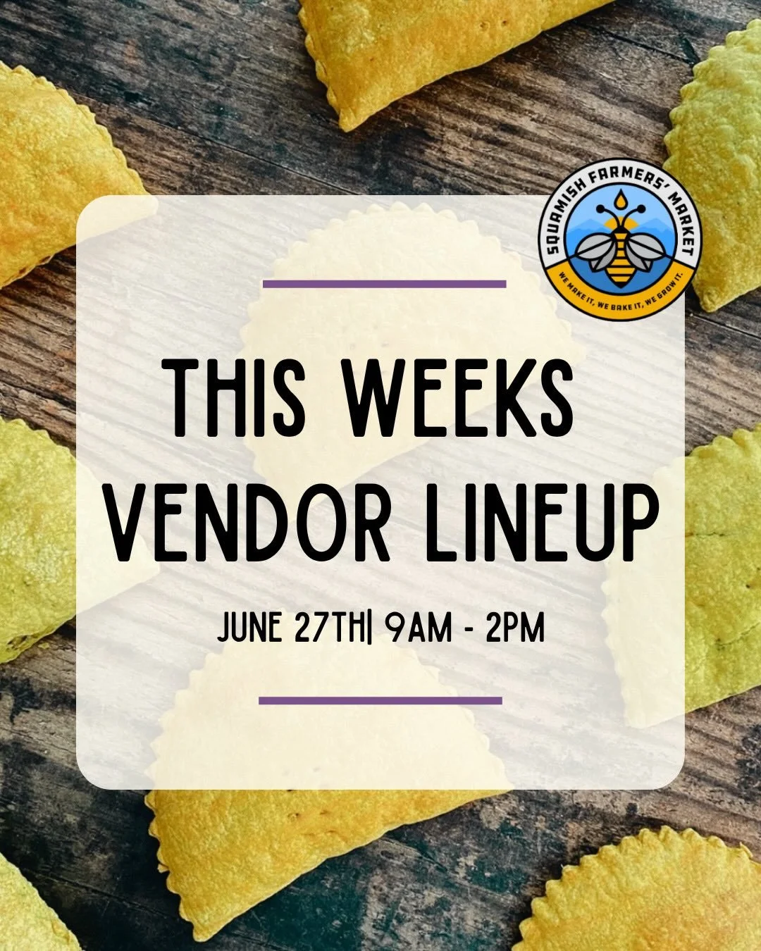 BREAKING NEWS:
Children have been released into the wild for summer.

Experts recommend keeping them fueled with fresh fruit, baked goods, and frequent outdoor adventures.

Luckily, the farmers market is fully stocked with:
🍓 Produce they&rsquo;ll a