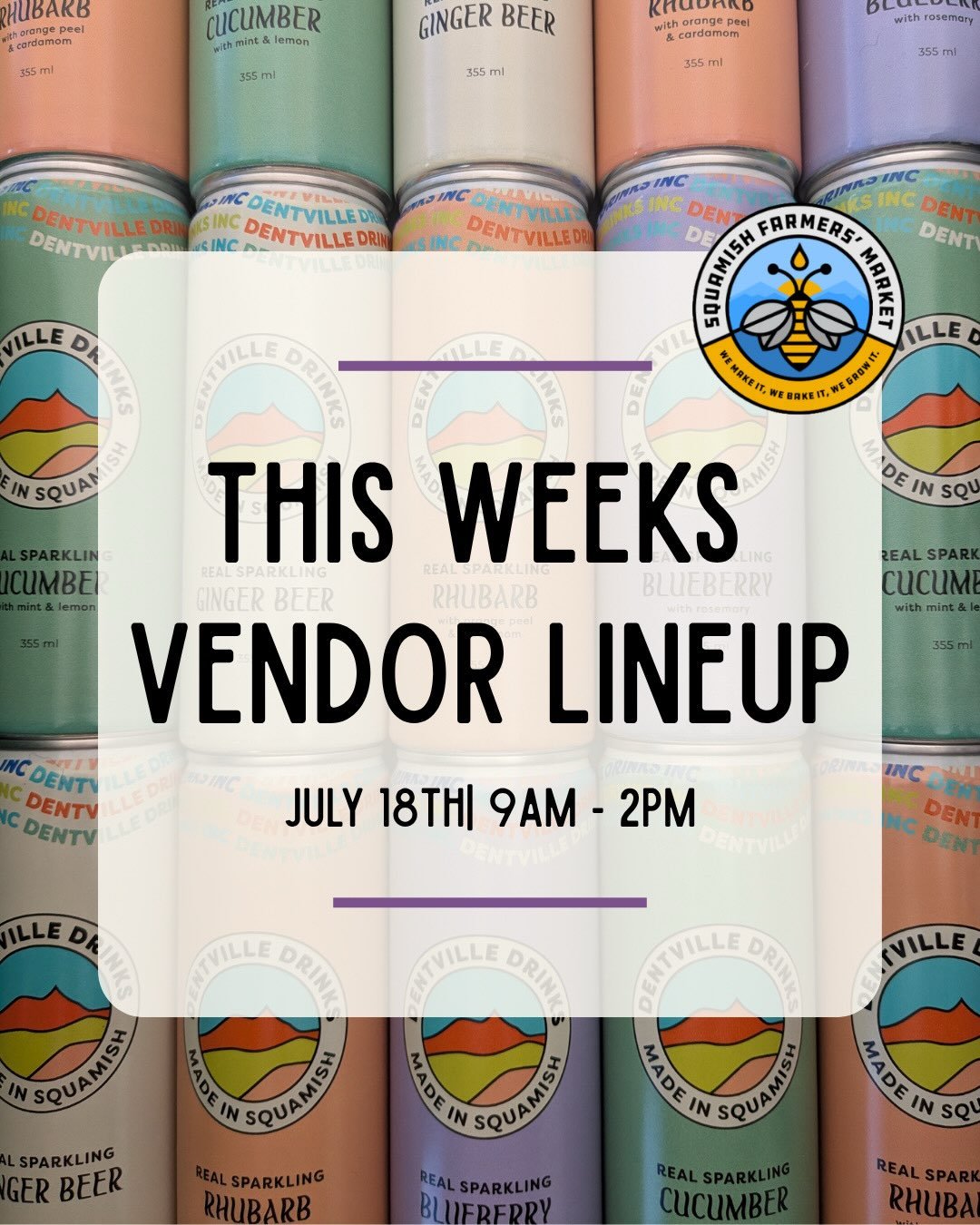 We&rsquo;re back at it again this weekend from 9am&ndash;2pm! 🥳
Halfway through July and the market hauls just keep getting bigger... 👀

What&rsquo;s waiting for you? 🍑 Juicy seasonal fruit - omgg the peaches! YUM! 🐟 Fish, meat, eggs, mushrooms &