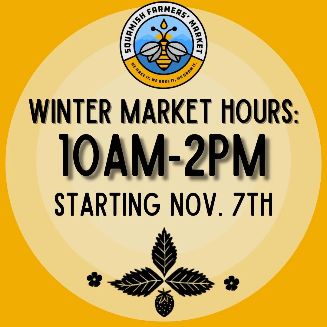 A LITTLE MARKET UPDATE! 

The market isn&rsquo;t over after this weekend! We&rsquo;ll be open all the way until December 19th, so there&rsquo;s still lots of time to shop local and support your favourite vendors.

We&rsquo;ll continue with our usual 