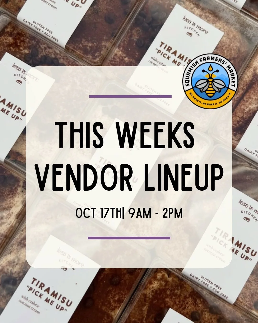 Counting down with three more 9-2pm markets. Then we shift to 10am start on Nov 7th. 

If you are like me and in a &ldquo;soup season is my personality now&rdquo; state of my mind I&rsquo;ve got news for you!!

We have everything you need to make you