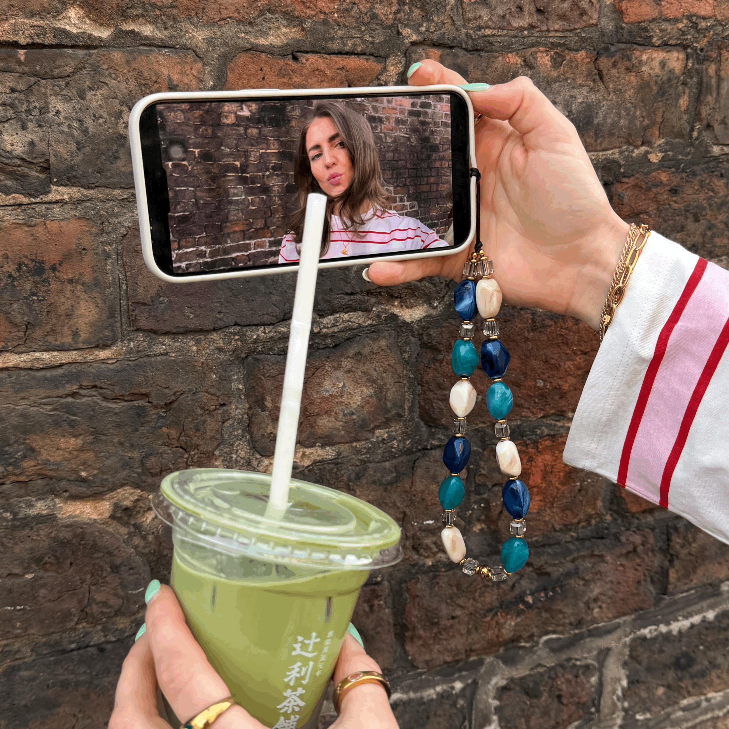 Ocean Breeze Phone Charm