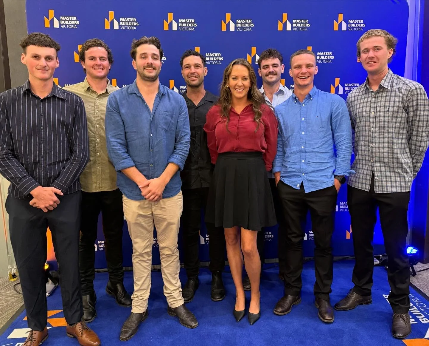 Master Builders Apprentice of the Year Awards last night. 🥂

Congratulations to Lachlan on his nomination and Isaac on a Certificate of Excellence. Well done guys!!

Thank you @masterbuildersvic for hosting a great night. So good celebrating not onl