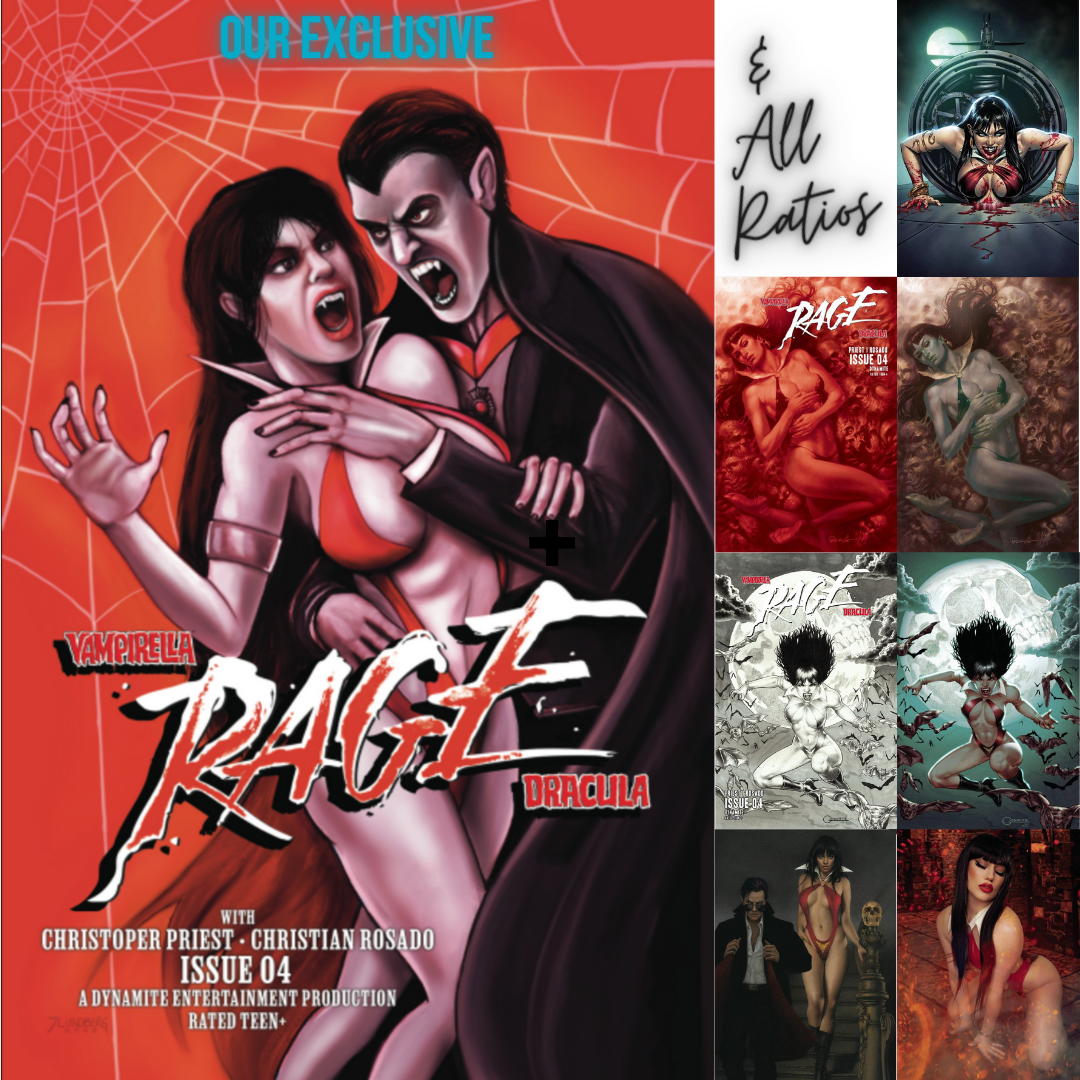 Santana Collectibles Exclusive Vampirella Dracula Rage #4 — Santana ...