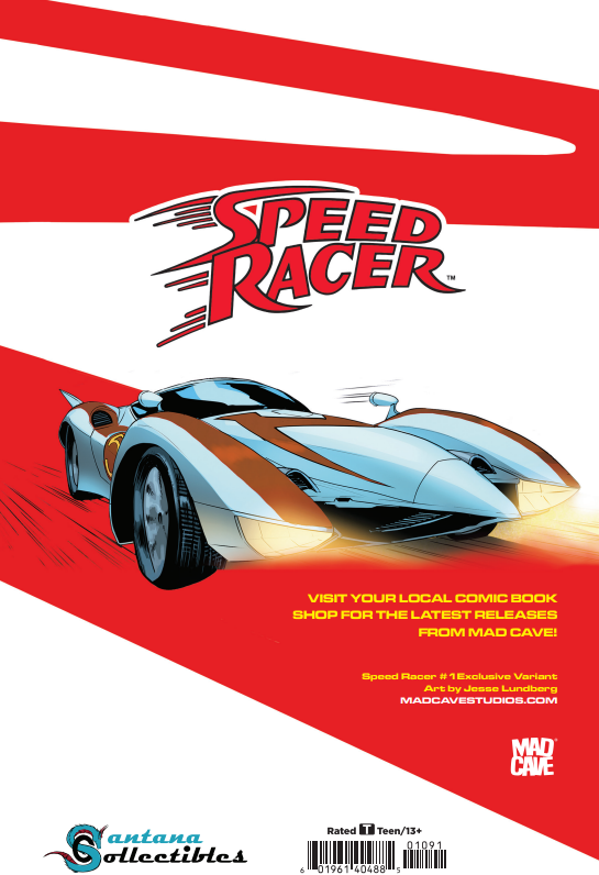 Speed Racer #1 (2025) Exclusive — Santana Collectibles