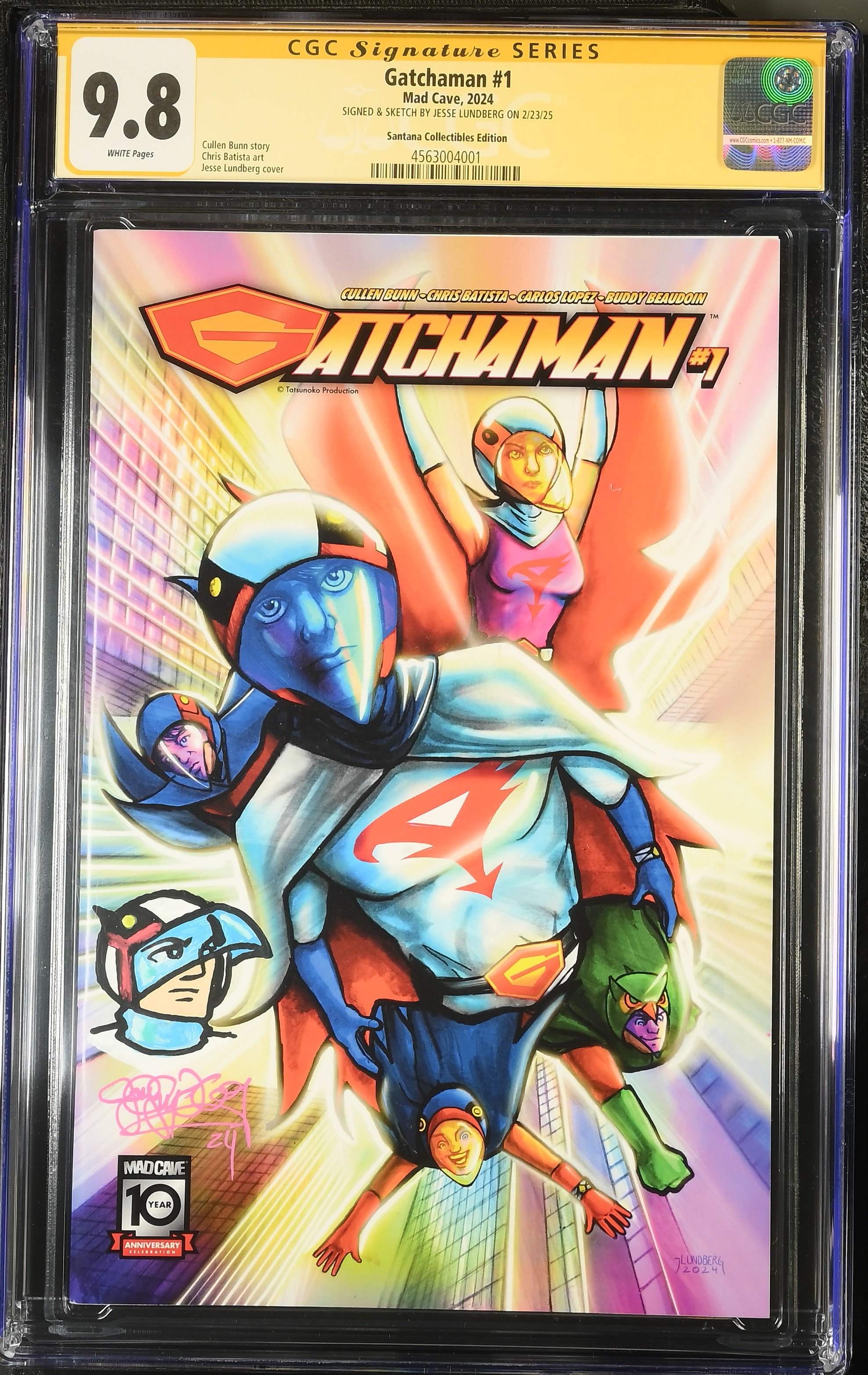 Graded Gatchaman #1 CGC SS