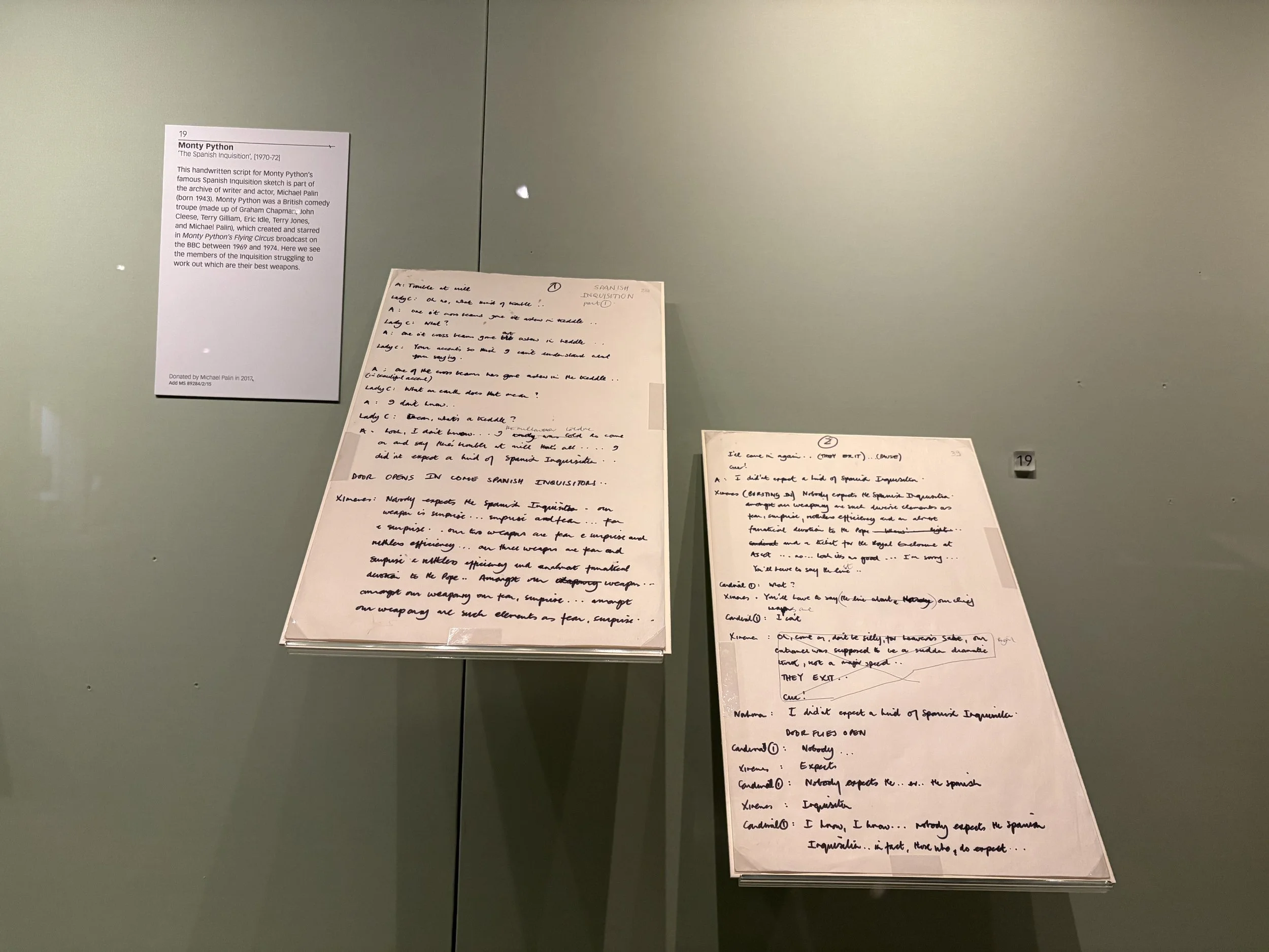 The Spanish Inquisition: Original Script, Monty Python