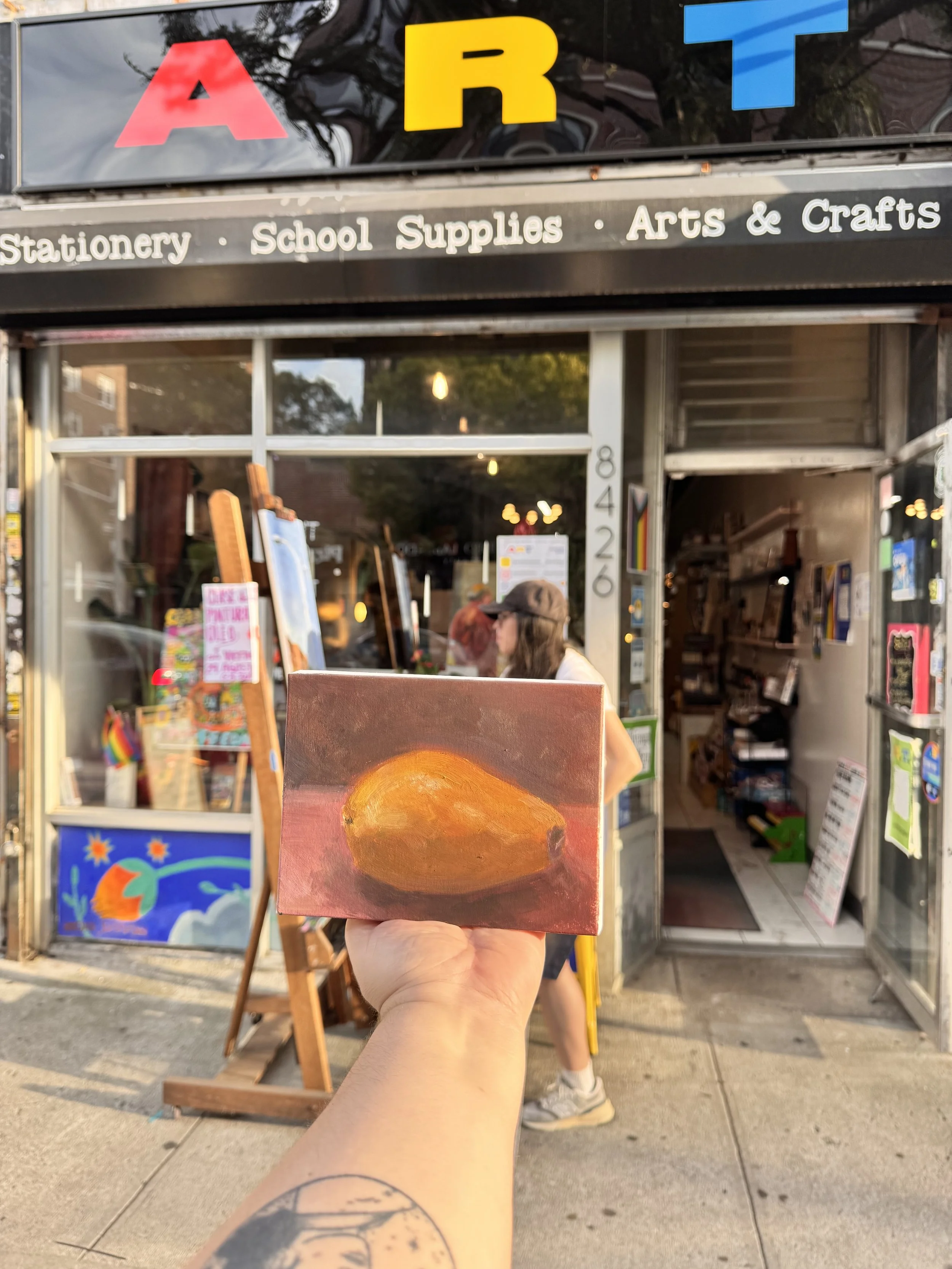 Fruits! Oil Painting Workshop Series/ Taller de Pintura en Oleo, Frutas! Adults & Teens / Adultxs & Adolescentes, $35