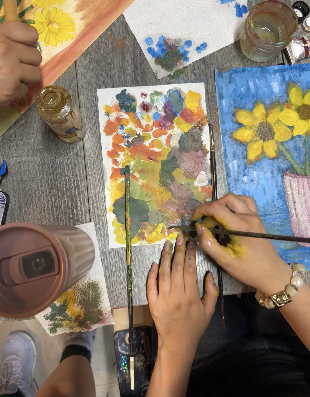 Weekly Watercolors Club! [Drop-ins or Build Skills Weekly] / Club Semanal de Acuarelas! 5:30PM Thurs/Jueves (Adults &amp; Teens)