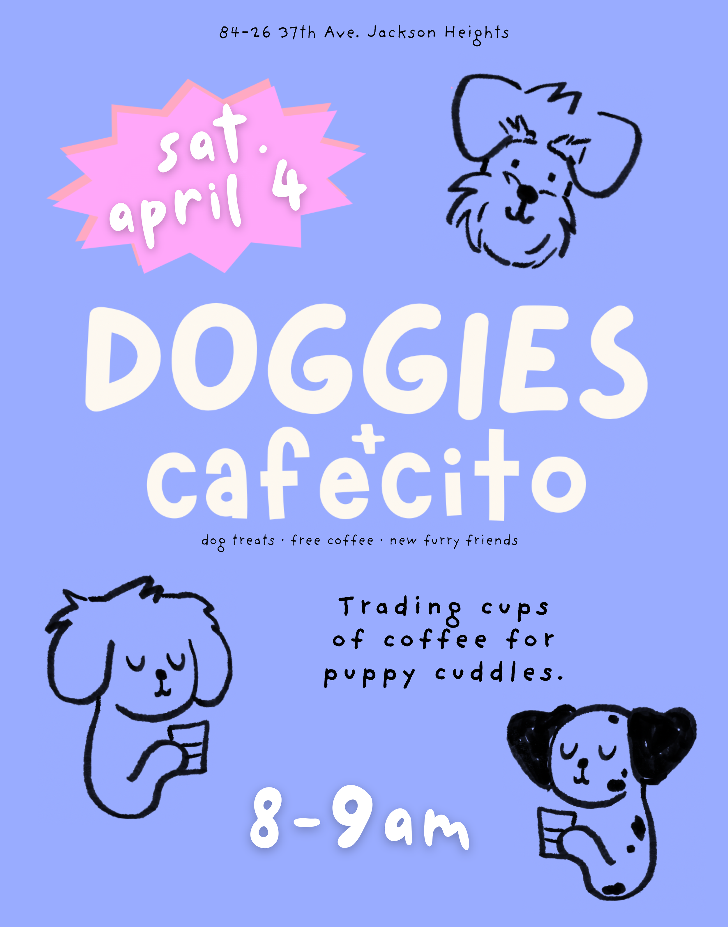 Doggies & Cafecito - A Morning Hang for Puppies and the Humans That Love Them at A.R.T.