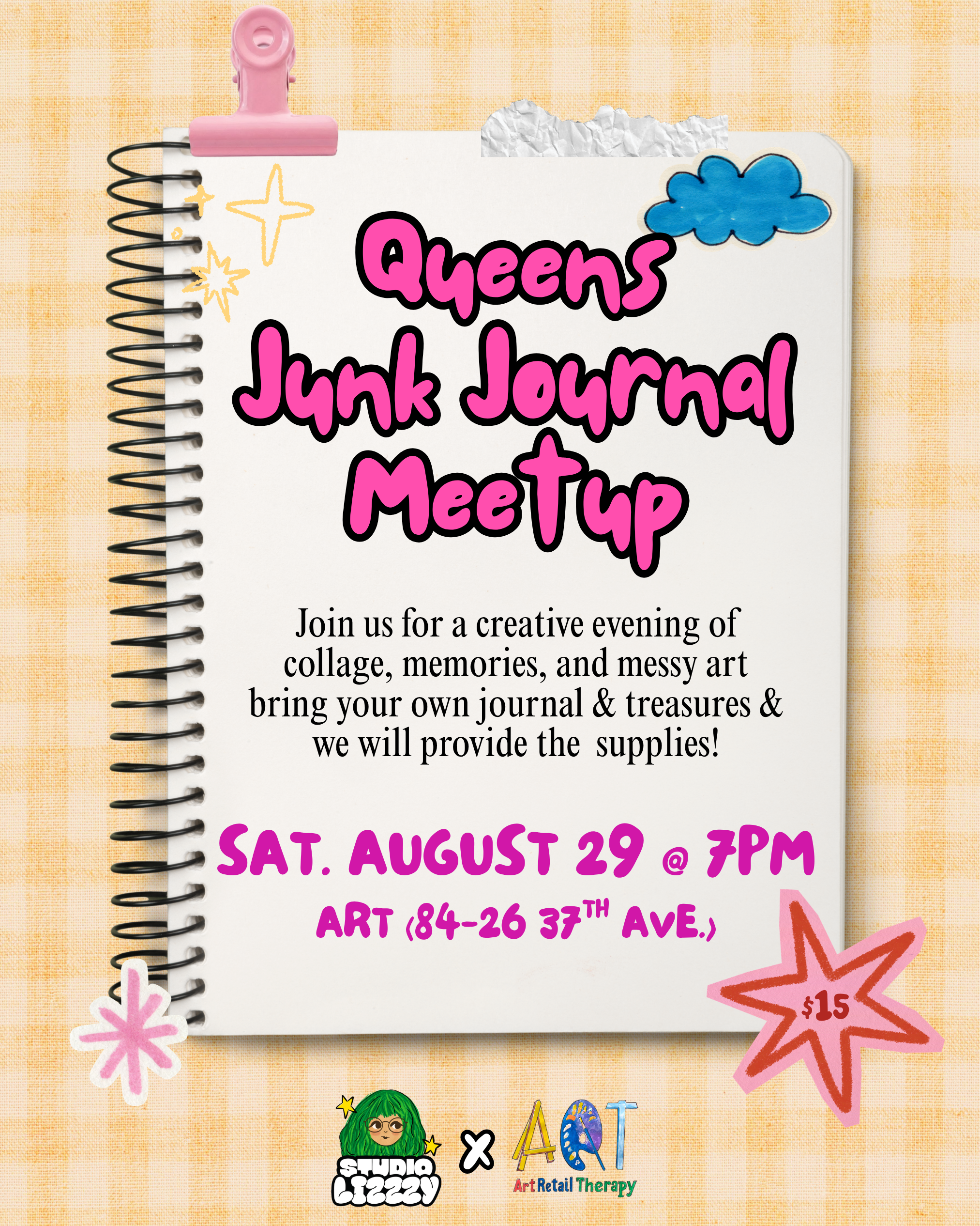 Junk Journal Meetup (Basurario) August 29, 7PM
