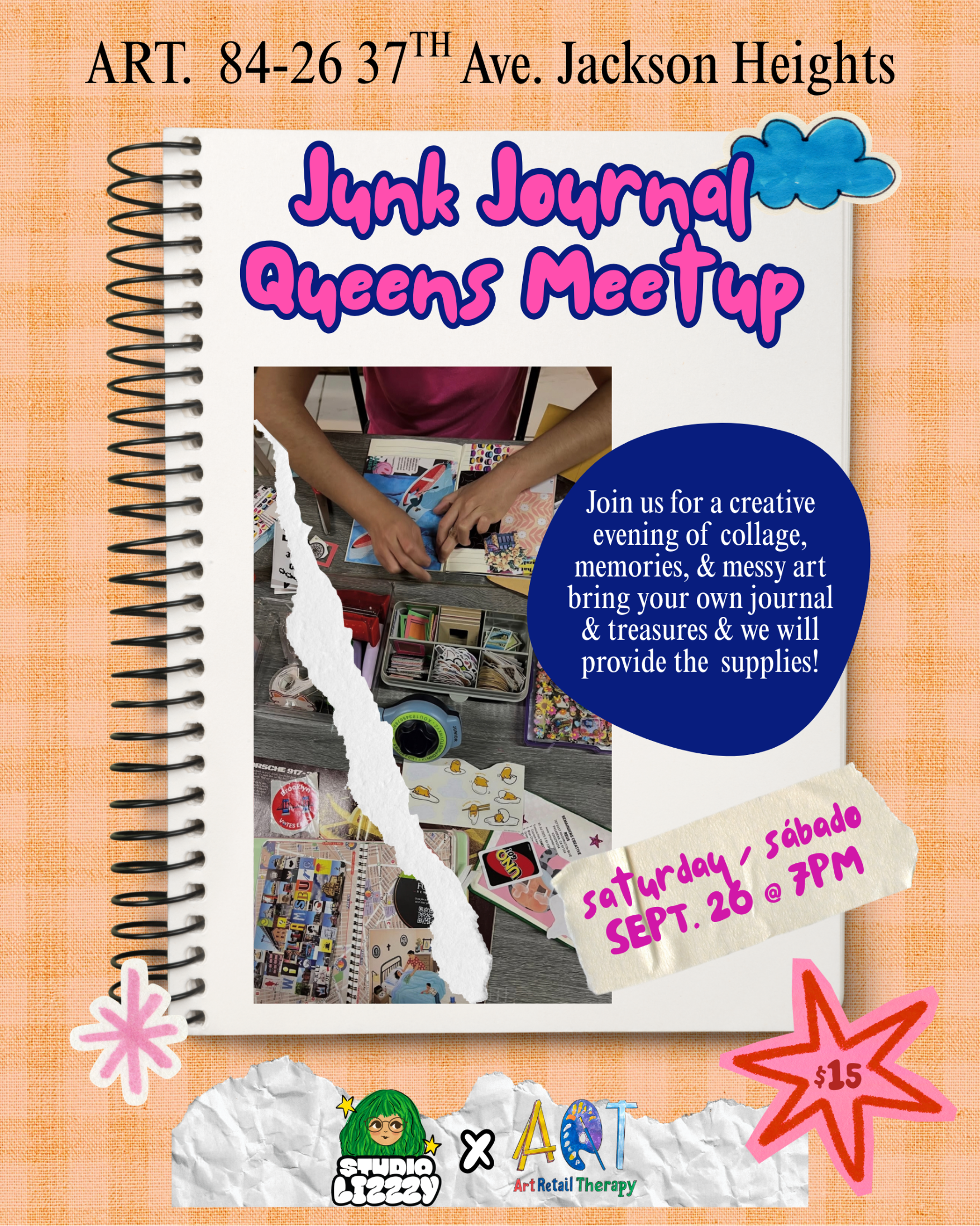 Junk Journal Meetup (Basurario) September 26, 7PM
