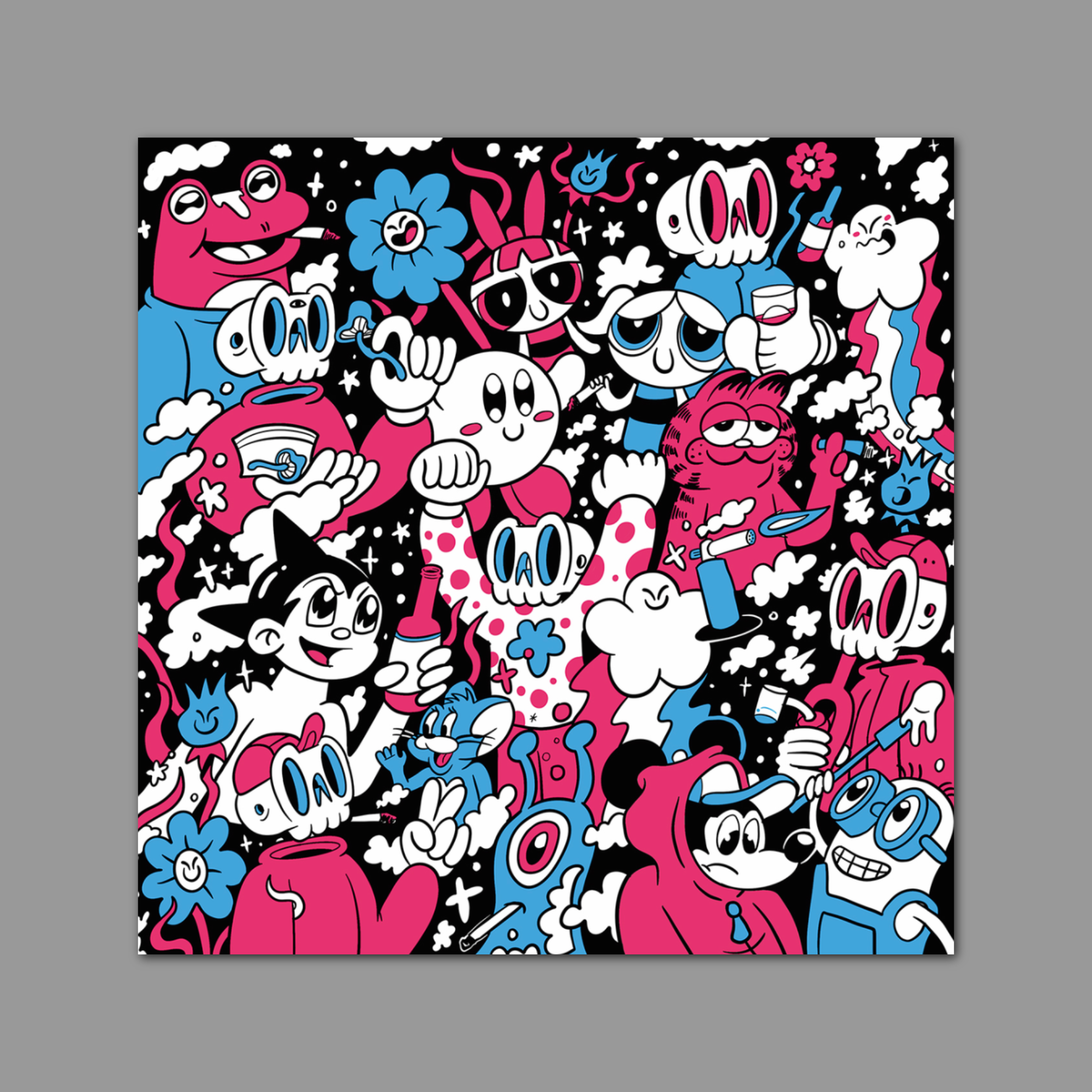 Character Sesh Sticker