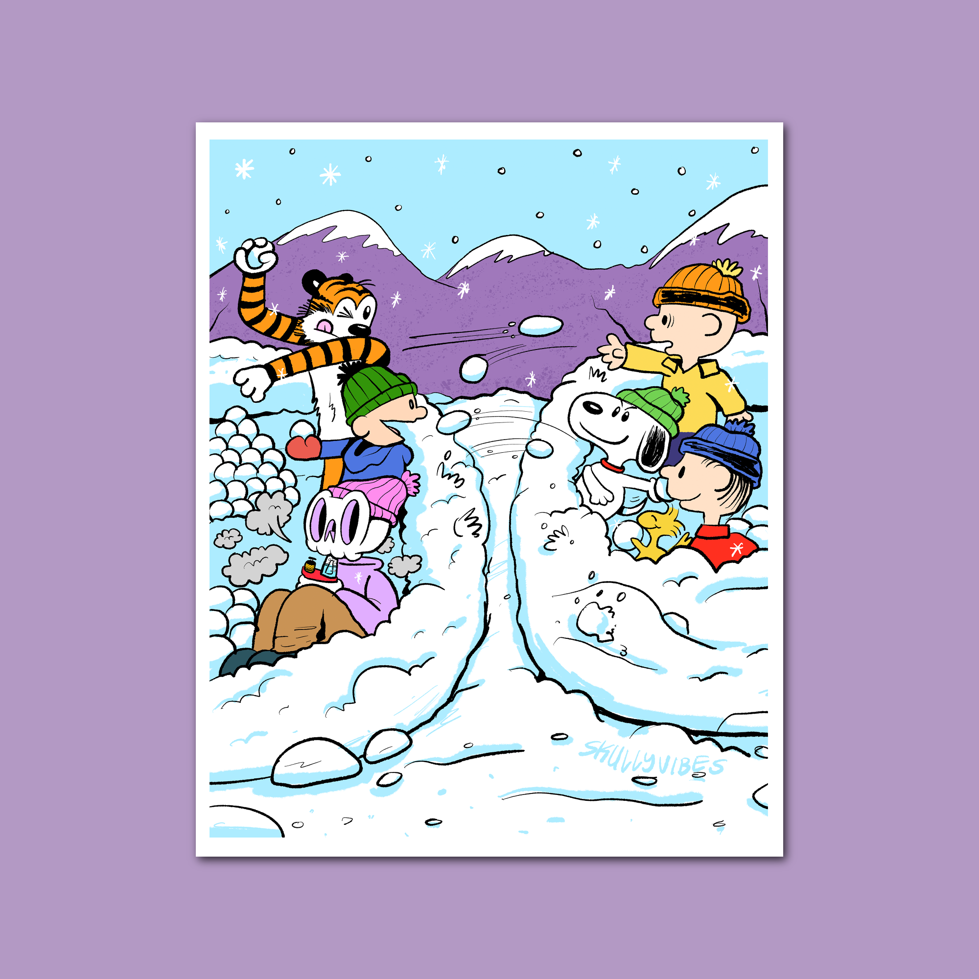 Snowball Sesh Print