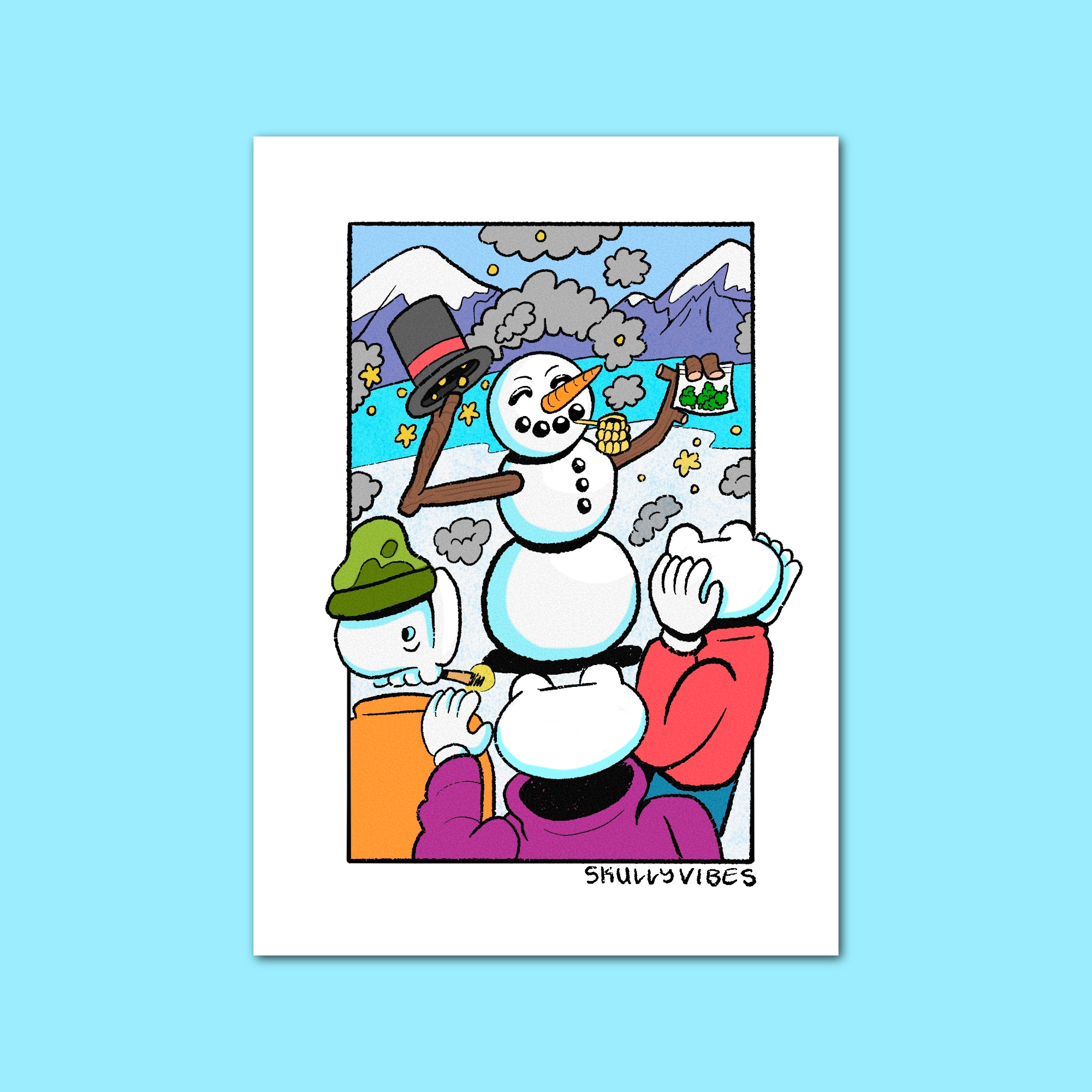 Feeling Frosty Print