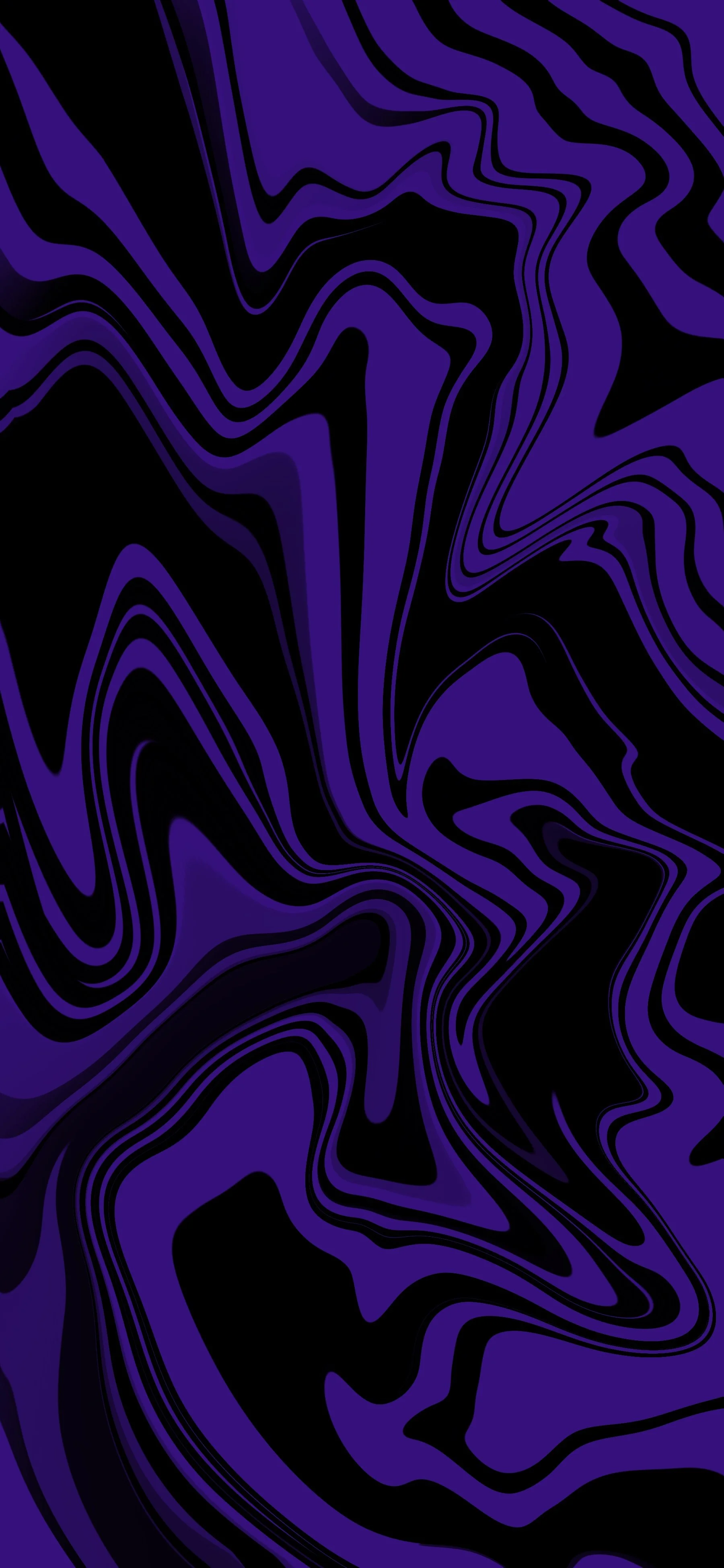Abstract purple and black swirl pattern