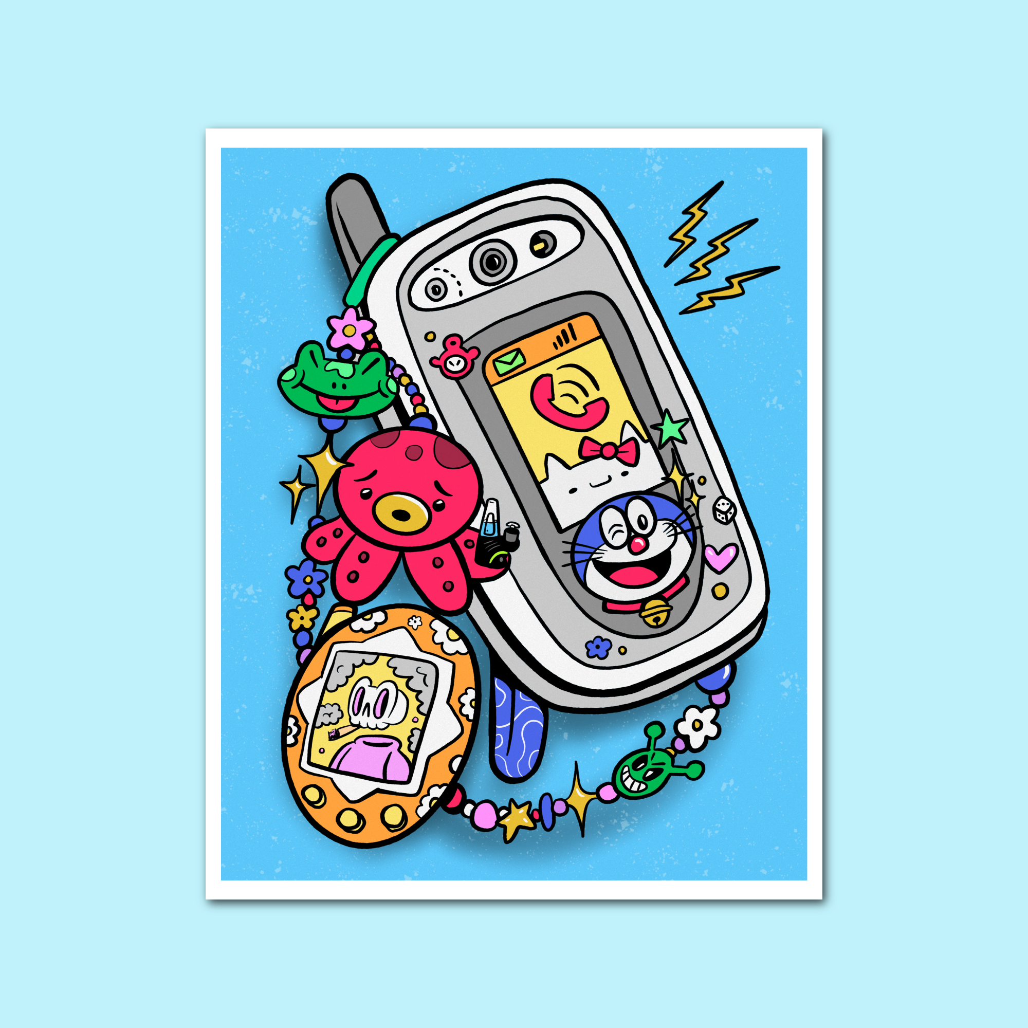 Kawaii Phone Print