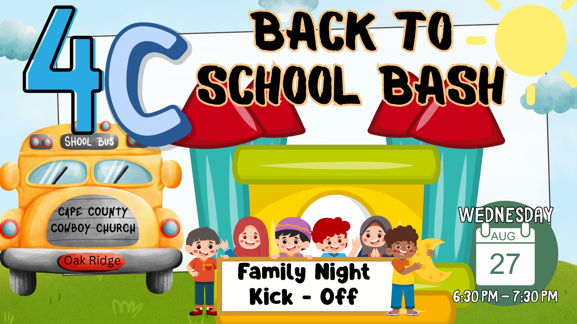 4C Back to School Bash