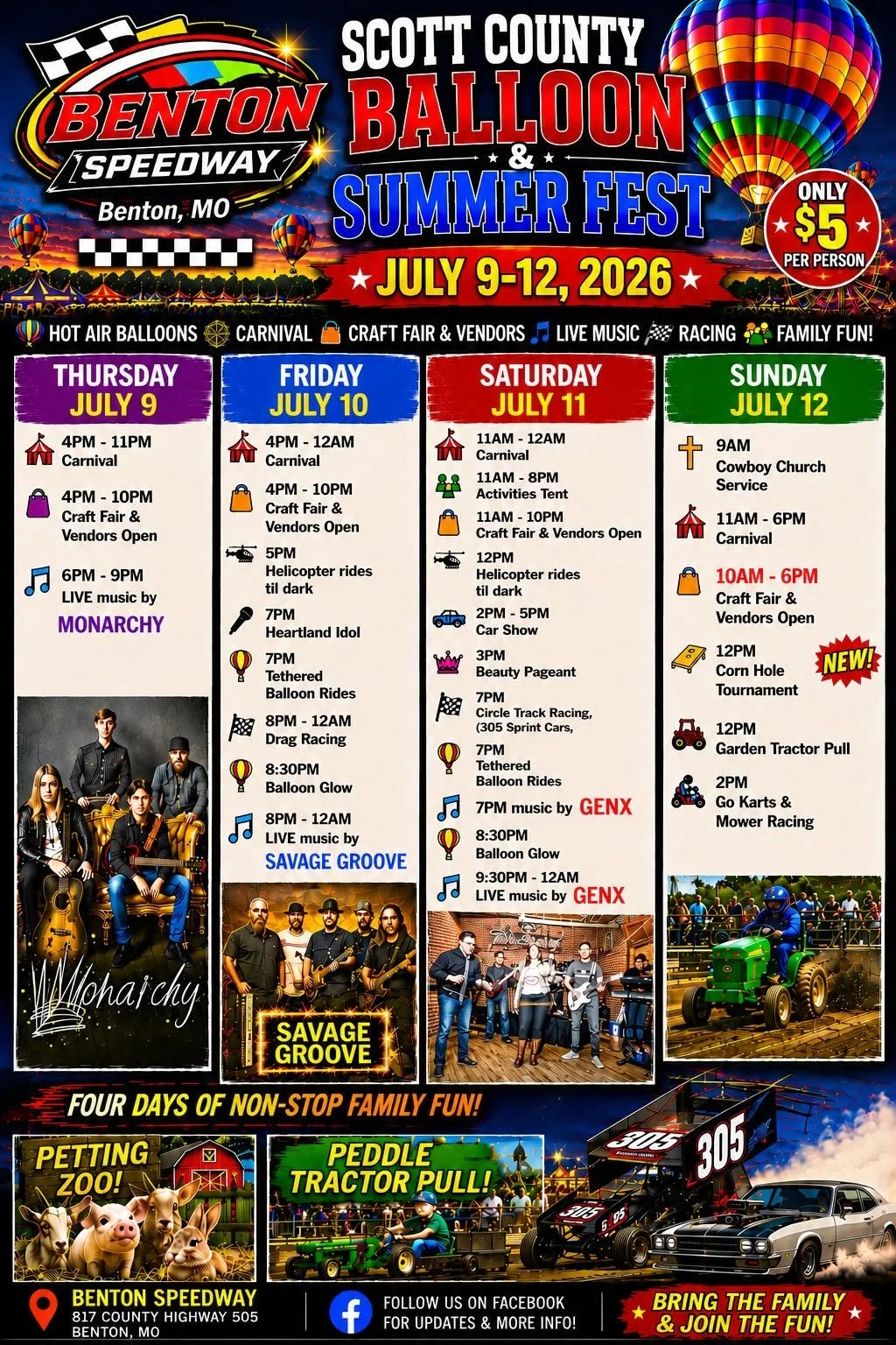 Benton Summer Fest Church Service