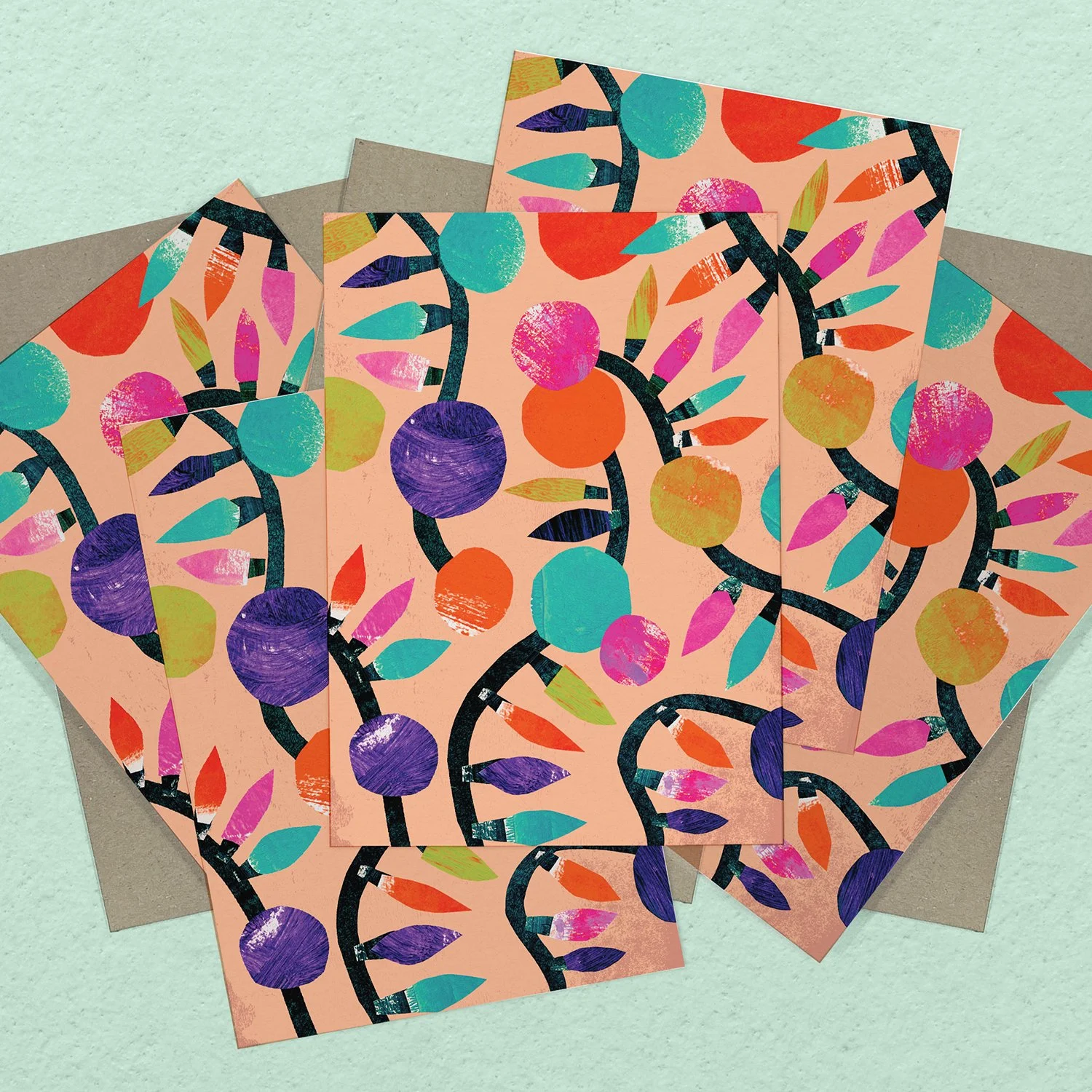 Christmas Lights (5 cards)
