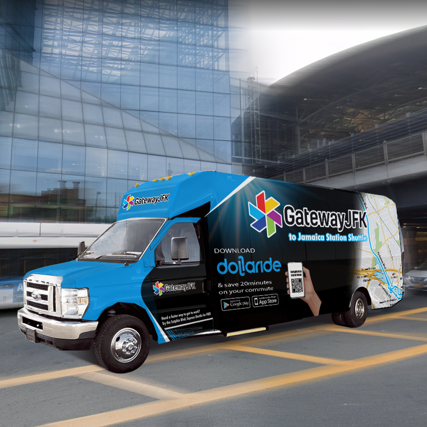 GatewayJFK and Dollaride Provide Subsidized Shuttle Service from Jamaica Transit Hub to GatewayJFK