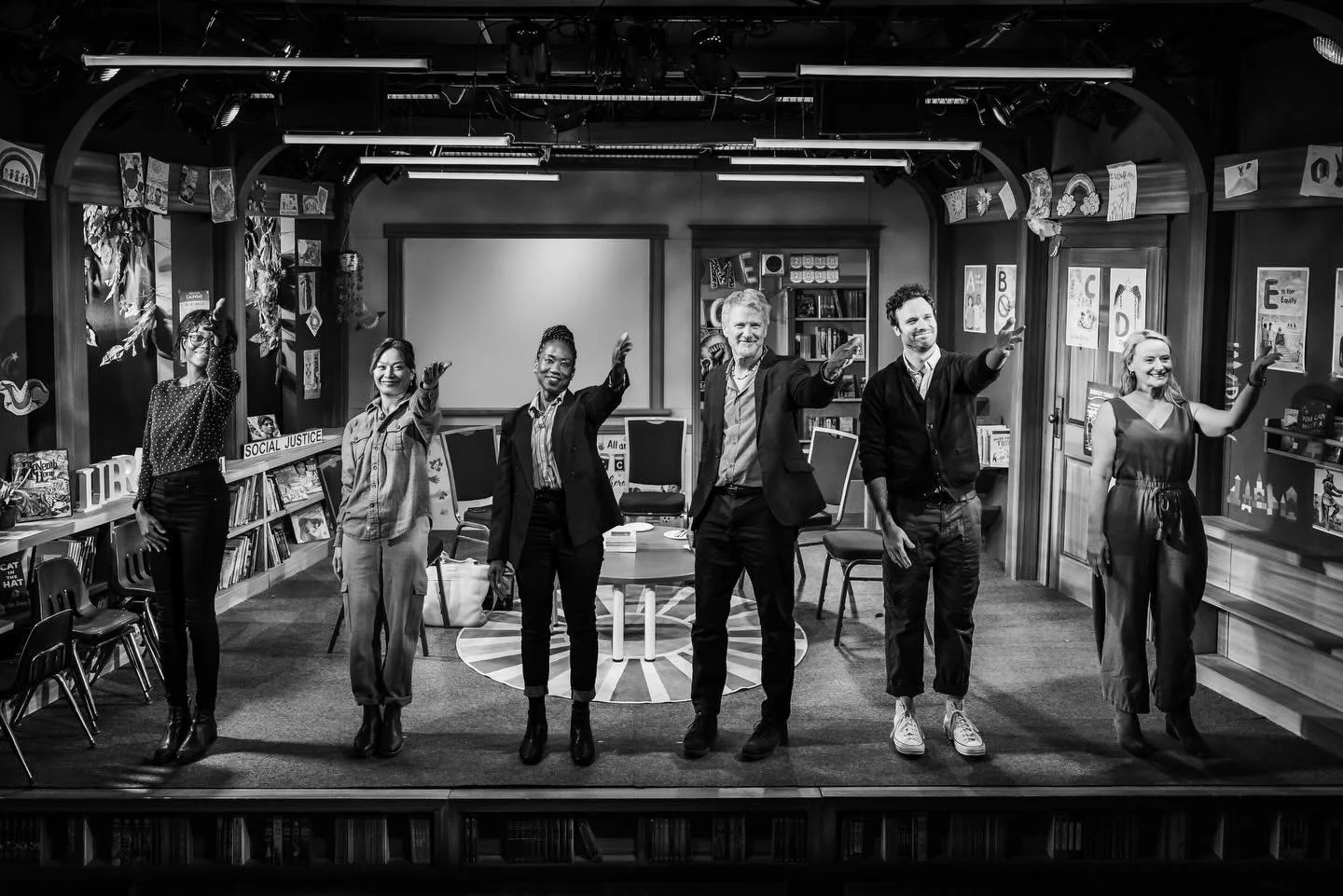 Sharing stills from Eureka Day as the show heads into its final weekend of performances. Congratulations to everyone on this stunning production!